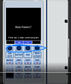 Plum new patient prompt asking to clear current program